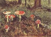 Ivan Shishkin Fly-Agarics,Study china oil painting reproduction